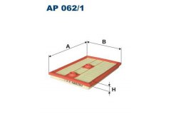 Фильтр воздушный для VW JETTA IV (162, 163) 1.4 TSI 2014-, код двигателя CZDA,CZTA, V см3 1395, кВт 110, л.с. 150, бензин, Filtron AP0621