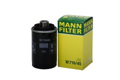 Фильтр масляный для VW AMAROK (2HA, 2HB, S1B, S6B, S7A, S7B) 2.0 TSI 2010-, код двигателя CFPA, V см3 1984, кВт 118, л.с. 160, бензин, MANN-FILTER W71945