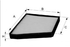 Фильтр салона для VW GOLF PLUS (5M1, 521) 1.6 MultiFuel 2007-2013, код двигателя CCSA,CMXA, V см3 1595, кВт 75, л.с. 102, Бензин/этанол, Filtron K1111A