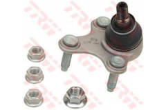 Опора шаровая правая SKODA OCTAVIA (1Z_), GOLF V-VI, JETTA III-IV, TIGUAN (5N_) JBJ752 для VW GOLF VI (5K1) 1.6 TDI 2009-2012, код двигателя CAYB, V см3 1598, кВт 66, л.с. 90, Дизель, TRW/Lucas JBJ752