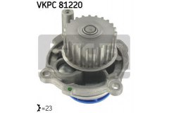 Водяная помпа VKPC81220 для VW PASSAT Variant (3B6) 2.0 2001-2005, код двигателя ALT, V см3 1984, кВт 96, л.с. 130, бензин, Skf VKPC81220