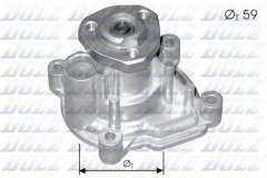 Водяной насос для VW CADDY II Variant (9K9B) 1.4 16V 2000-2004, код двигателя AUA, V см3 1390, кВт 55, л.с. 75, бензин, Dolz A218