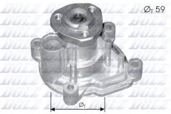 Водяной насос для VW NEW BEETLE (9C1, 1C1) 1.4 2001-2010, код двигателя BCA, V см3 1390, кВт 55, л.с. 75, бензин, Dolz A218