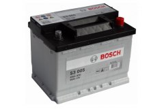 Батарея аккумуляторная 56А для VW BORA (1J2) 2.3 V5 2000-2005, код двигателя AQN, V см3 2324, кВт 125, л.с. 170, бензин, Bosch 0092S30050
