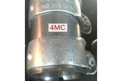 Хомут глушителя VAG для VW GOLF VI (5K1) 2.0 TDI 2008-2012, код двигателя CBAA,CFFA, V см3 1968, кВт 100, л.с. 136, Дизель, VAG 1K0253141M